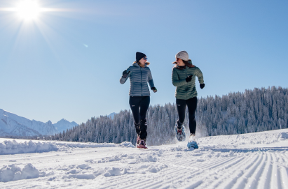 calories burned snowshoeing