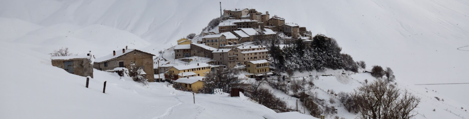 Balade en raquettes à Castelluccio - Poggio Croce