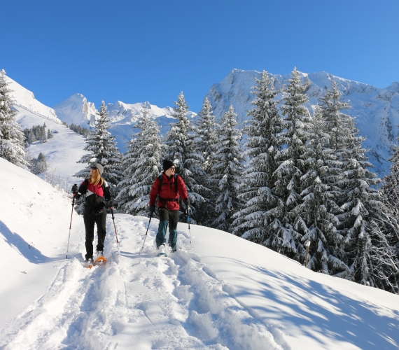 LES CODES DE BONNE CONDUITE EN RAQUETTES À NEIGE