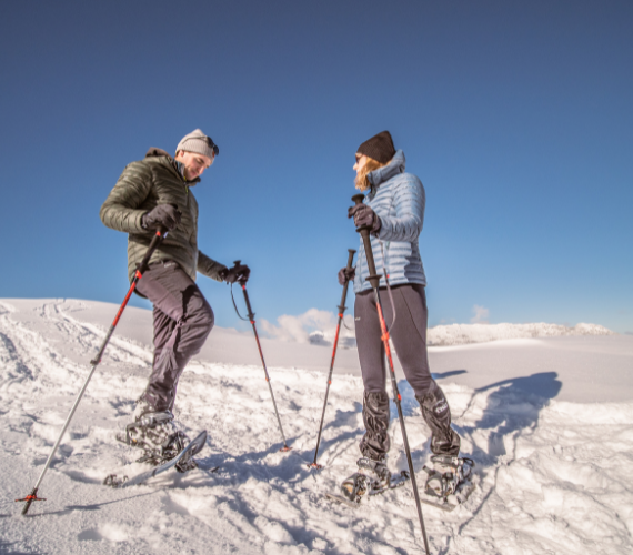 Débuter avec les raquettes à neige