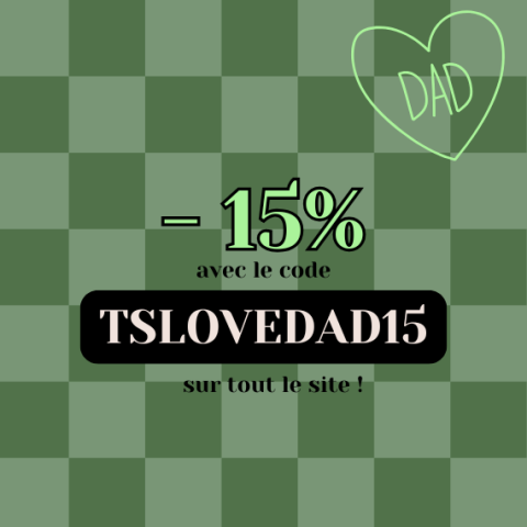 Tuile fête des pères