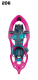 TSL - SNOWSHOES - 206 Fushia Red Pacific